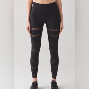 Lululemon Teal Green Wunder Under Leggings